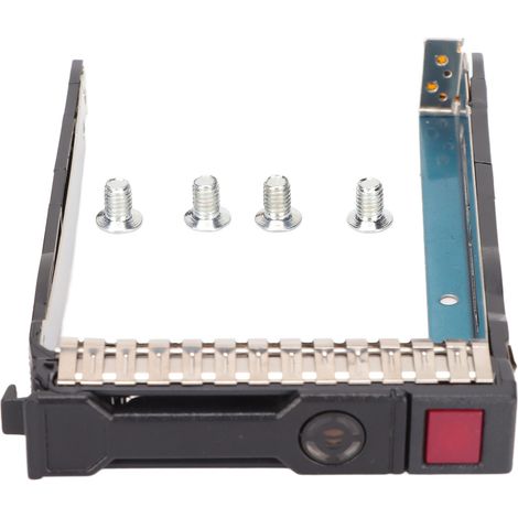 2.5 pouces SAS SATA HDD tiroir disque dur support adaptateur bonne stabilité pour HP DL380 DL560 ML350 ML310E (1/5)