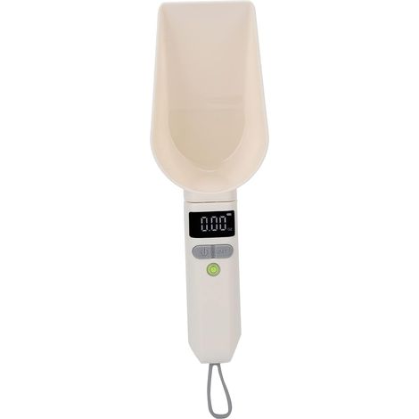 Cuchara medidora digital – Cuchara medidora electrónica portátil y recargable (plástico) para tostar café, hornear y cocinar. (1/5)
