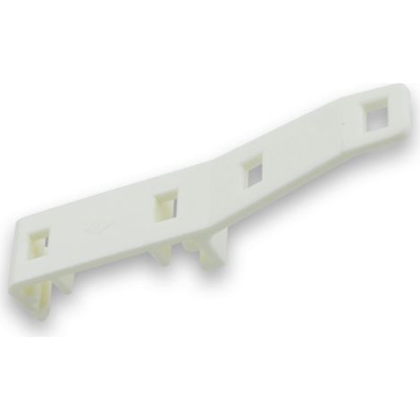 Patte de croisement polyamide ivoire pour chariot de tirage pour tringle 24 x 16mm à clipser Conducteur Jonction de rail Fenêtre Store Baie vitrée Ouverture Fermeture (1/2)