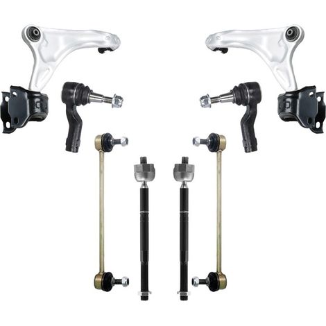 KIT BRACCIO OSCILLANTE 8 PEZZI COMPATIBILE CON LAND ROVER DISCOVERY SPORT (L550) 2.0 D 0 / Kit Sospensione Completo OE/OEM / Bracci Oscillanti + Testine Sterzo / Sostituzione Diretta OEM