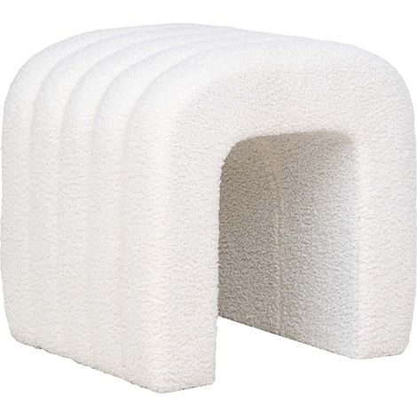 Colma Pouf weiß.