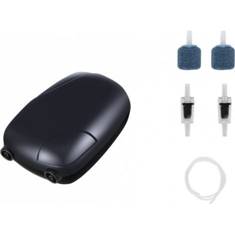 Hocheffiziente, stabile und ultraleise Luftpumpe für Aquarien (220 V, 3 W/5 W), ohne Gehäuse, RS 390-Stecker (europäischer Stecker) (1/5)