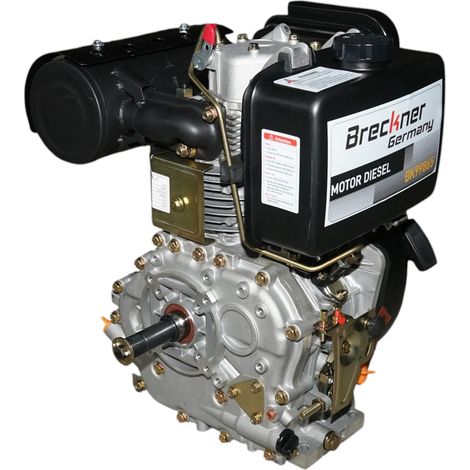 Motore diesel 13CV 192F, 498cc, 3600 giri/min, albero cilindrico filettato 25,4mm, avviamento a strappo