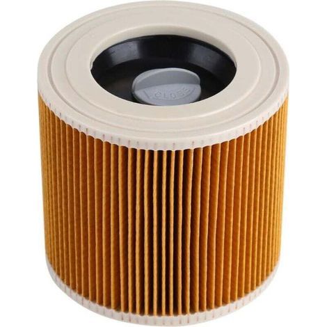 Ulisem Ersatz-Luftfilter für Kärcher Nass- und Trockensauger A2004 A2054 A2204 A2656 WD2.250 WD3.200 WD3.300 (1/4)