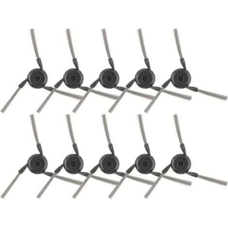 (10 Pieces) X50 Ultra Replacement Part for Side Brush for Dreame X40 Ultra/ L40 Ultra, Mova P50 Ultra/ P50 Pro Ultra/ P10 Pro Ultra/ V50 Ultra/ Z50 ULTRA, Aqua10 Ultra Roller/ Aqua10 Pro Track