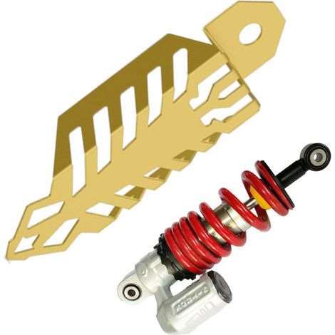 Protector de horquilla para motos de cross, resistente y a prueba de arañazos. (1/5)
