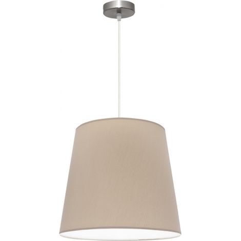 Lampara Colgante Maldivas 1xe27 Niquel/piedra Reg.40d de FABRILAMP.