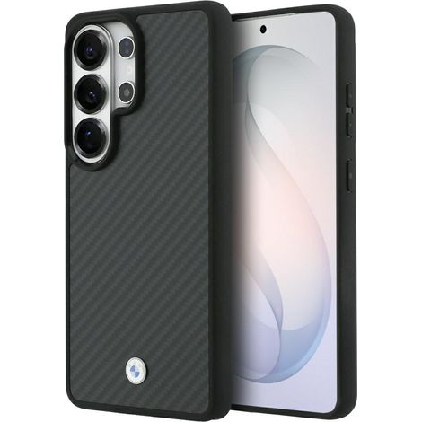 Étui magnétique MagSafe en fibre de carbone avec logo BMW pour Samsung Galaxy S26 Ultra Noir (1/5)