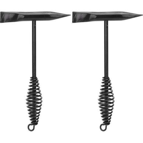 Marteau à Piquer Double Pièces 250mm pour Soudeurs, Manche à Ressort pour Élimination de Scories et Éclaboussures de Soudage (1/5)
