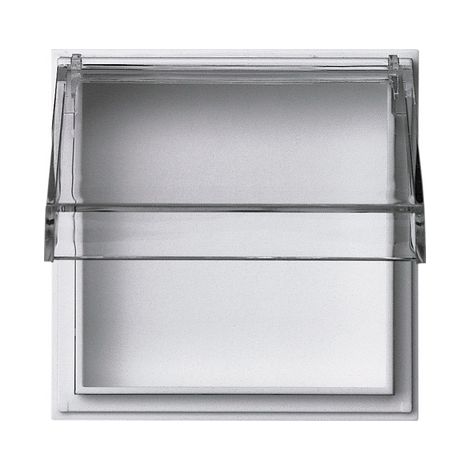 Gira Telaio adattatore KD trasparente Gira TX44 (WG UP) Bianco puro [040966], 0409 66