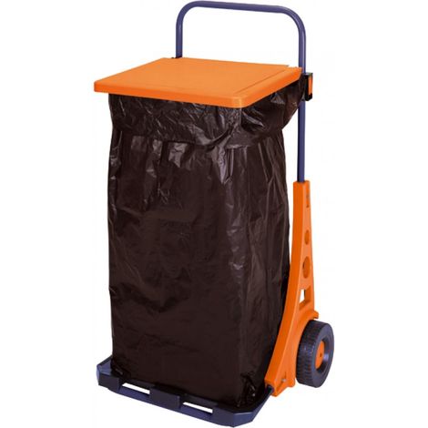Carrello rifiuti con coperchio u090078052 (1/4)