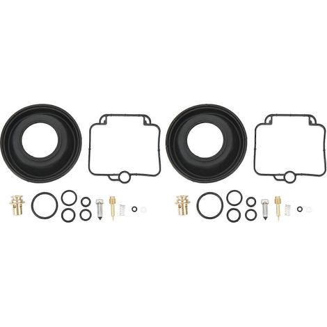 2 juegos de kit de reparación de carburador para motocicleta Suzuki GS500E 1994-2000