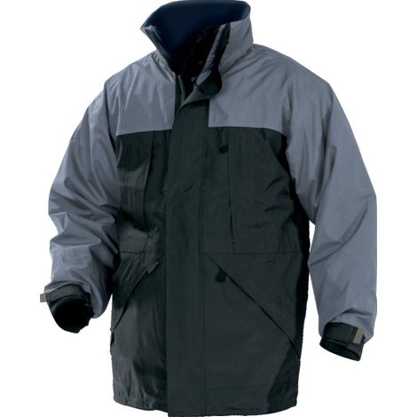 Parka 2 en 1 ALASKA2 noir/gris T3XL - DELTA PLUS - ALASKGR3X