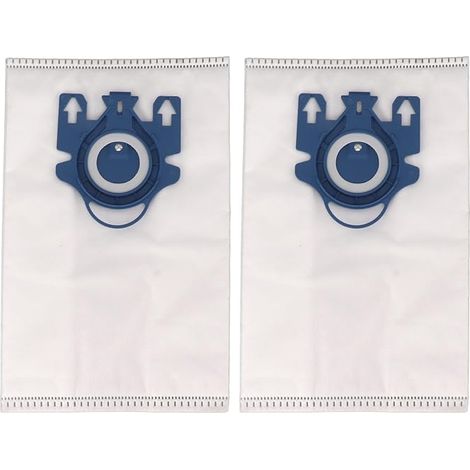 2 sacchetti per aspirapolvere Miele GN, autochiudenti, bianchi e blu (1/3)