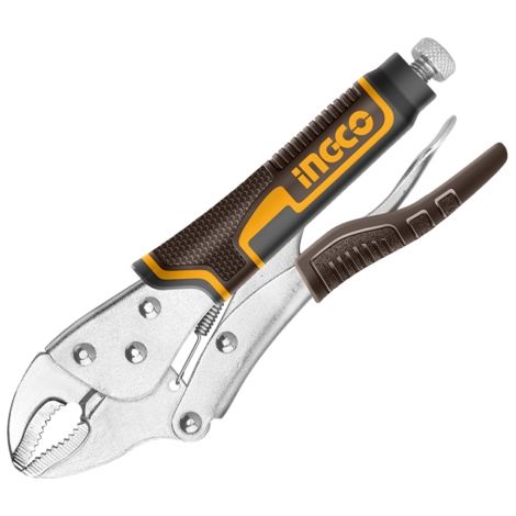 Pinza a scatto regolabile autobloccante 7" HCJLW0207 INGCO (1/2)