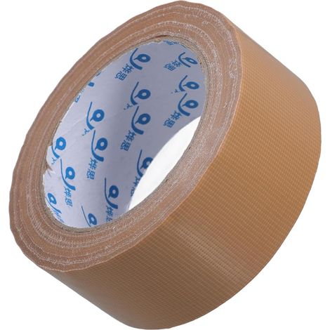 Ruban Adhésif Étanche Résistant 4,5 Cm X 20 M Ruban Toilé Robuste Couleur Marron 230μ D'épaisseur de Réparation pour Fuites Plomberie et Réparation Extérieure (1/5)