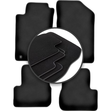 Tapis de voiture haut de gamme pour : Peugeot 206 berline, SW, break, CC, cabriolet (1998-2010)