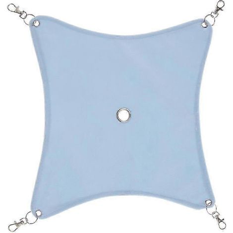 Petit hamac suspendu pour cage à hamsters, nid pour oiseaux, hamsters et souris-Blue-L