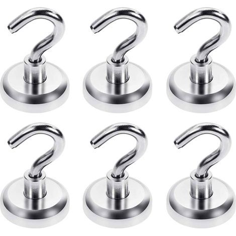 Magnethaken – 32 mm – Neodym-Magnethaken – Tragkraft: 36 kg – Superstark (1/4)