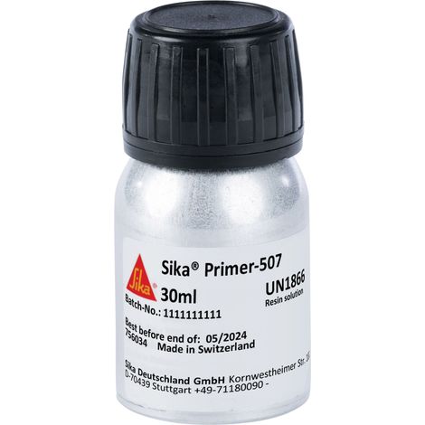 SikaPrimer 507 schwarz 30ml Dose Vorbehandlung Schwarzprimer