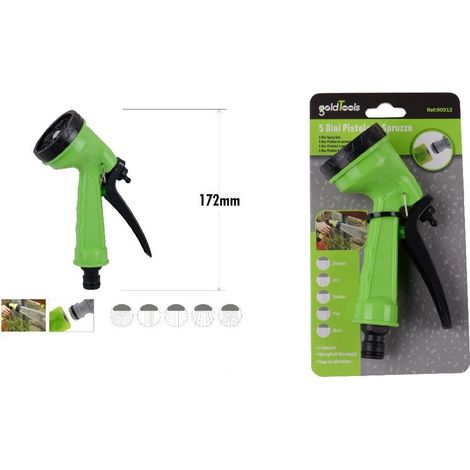 Trade Shop - SPRUZZO 5 FUNKTIONEN FÜR IRRIGATION IN PLASTIC 172MM 90012 - (1/2)