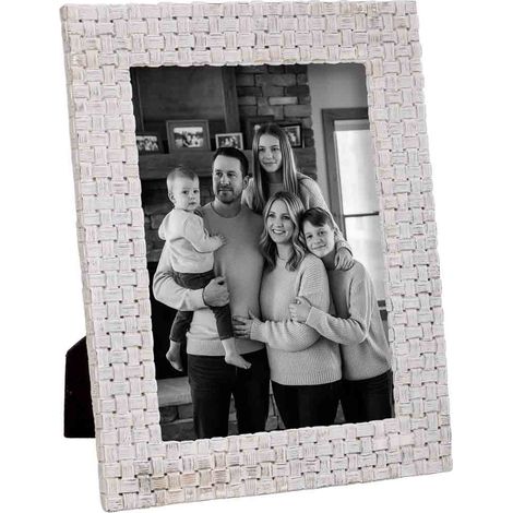 Porta fotos 13X18 blanco 18x1,5x22,6h cm