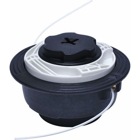 Tête de coupe Autocut C6 compatible avec débroussailleuses STIHL FS38 FS40 FS50 FSE81 et modèle 4006 710 2105 – couleur grise (1/4)