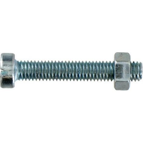 Boulons Tête Cylindrique Acier Zingué 5x40 - INVENTIV