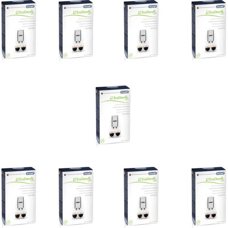 Ersatzteil - Set von 9 EcoDecalk mini 100ml -  - DELONGHI, SIMAC