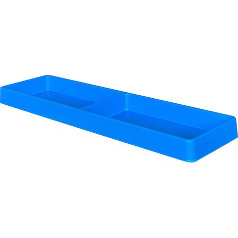 Termoformato separatore ARR-VAS-2S-LR porta minuteria 2 scomparti lungo rettangolare per cassetti - compatibile con arre (1/4)