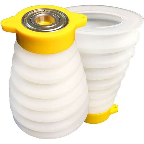AGE Couvercle anti-poussière en silicone pour plafond rétractable, marteau électrique, perceuse à percussion, bol à poussière (150 mm) (1/5)