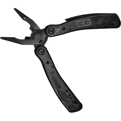 Pince multifonction en acier inoxydable noircie, grande taille, pince BG titane noir, kit pliant A19 pour cadeau, outil de bricolage (1/5)