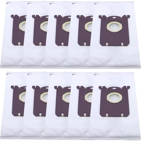 Lot de 10 sacs pour aspirateur Philips FC8021 GR201 AEG S-Bag FC9000 FC9049 (1/5)