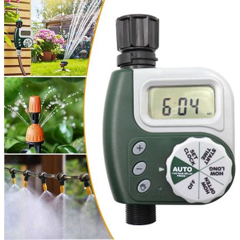 Digitaler Bewässerungstimer, wasserdichter LCD-Bildschirm (1/5)