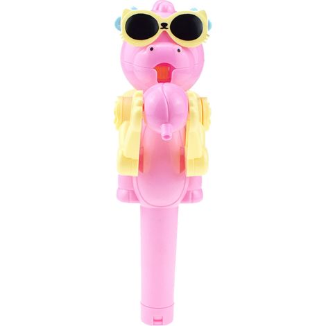 Boîte de Rangement Sucette 21cm en Forme de Dinosaure Rose - Porte-Bonbon Robot Amusant pour Enfants (1/5)