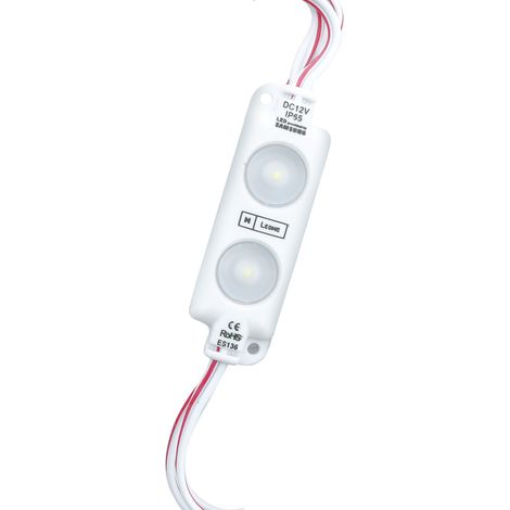 Guirlande de 20 Modules de 2 LED SMD Samsung 12V DC 1W 6000K - Ledme - LM7167 (1/3)