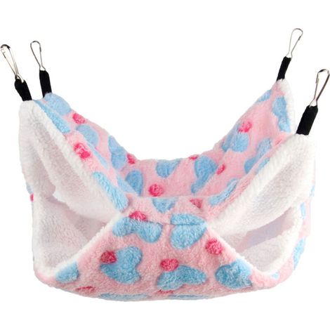 Hamac pour petits animaux, lit superposé, jouet pour cage de hamster et rat (1/5)