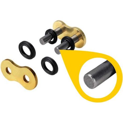 Rivet de Chaine 520 QUAD - Maillons à Riveter - Type 19 Plein