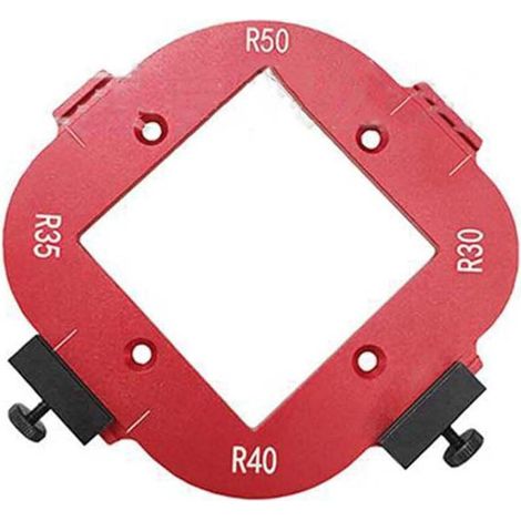 4 in 1 DD Positioning Jig Aluminum Radius D Jig Reusable Positioning Measurement for Woodworking (1/5)