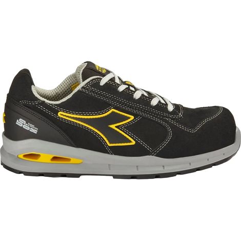 Chaussures de sécurité basses RUN A.BOX LOW S3S FO SR ESD noires DIADORA - 182528 C0200 44 (1/4)