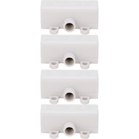 Stück Hochleistungs-T-Verbindungsklemmenblock 400 V 60 A, Industriestecker 1 Eingang 4 Ausgänge (ZK-506)