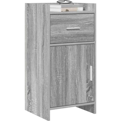 Sideboard/Anrichte/Buffet Grau Sonoma 40 x 36 x 80 cm Holzwerkstoff LXWW761397 (1/5)