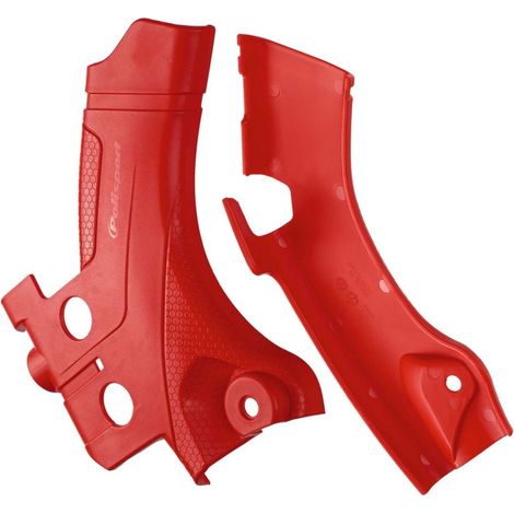 Set di protezioni telaio Polisport CRF 250 450 22 23 21 rosse e resistenti