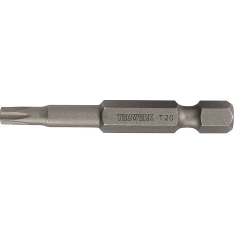 Bit 1/4 pouce T 20 L.50mm TECWERK (1/2)