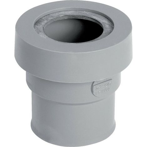 Raccord d'évacuation PVC femelle 40 mm – Manchette à coller pour tubes cuivre – Application intérieure – Joint étanche inclus (1/3)