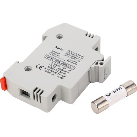 Disjoncteur DC 32A 1000V avec Fusible Photovoltaïque 15A pour Système Solaire (1/5)