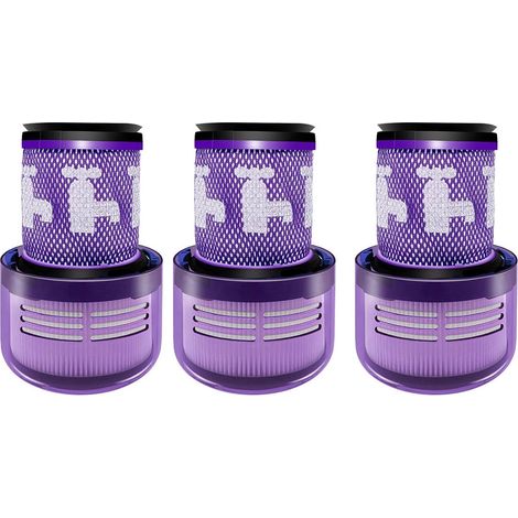 x HEPA-Filter – Passend für Dyson V12 Detect Slim & Absolute Motorfilter, Ersatzteile 971517-01