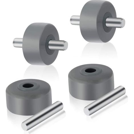 2 Paar 4er-Pack Vorderräder, passend für Shark NV350 NV351 NV352 NV355 NV356e (1/5)