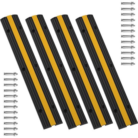 TolleTour 4X Rampa protectora para cables Puente protector para cables Rampa de paso Protección contra golpes (1/5)