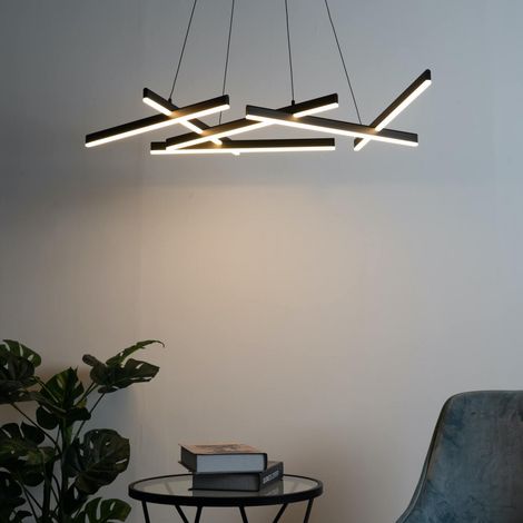 Design LED Frequenzweichen Anhänger mit Rand - Taranto
